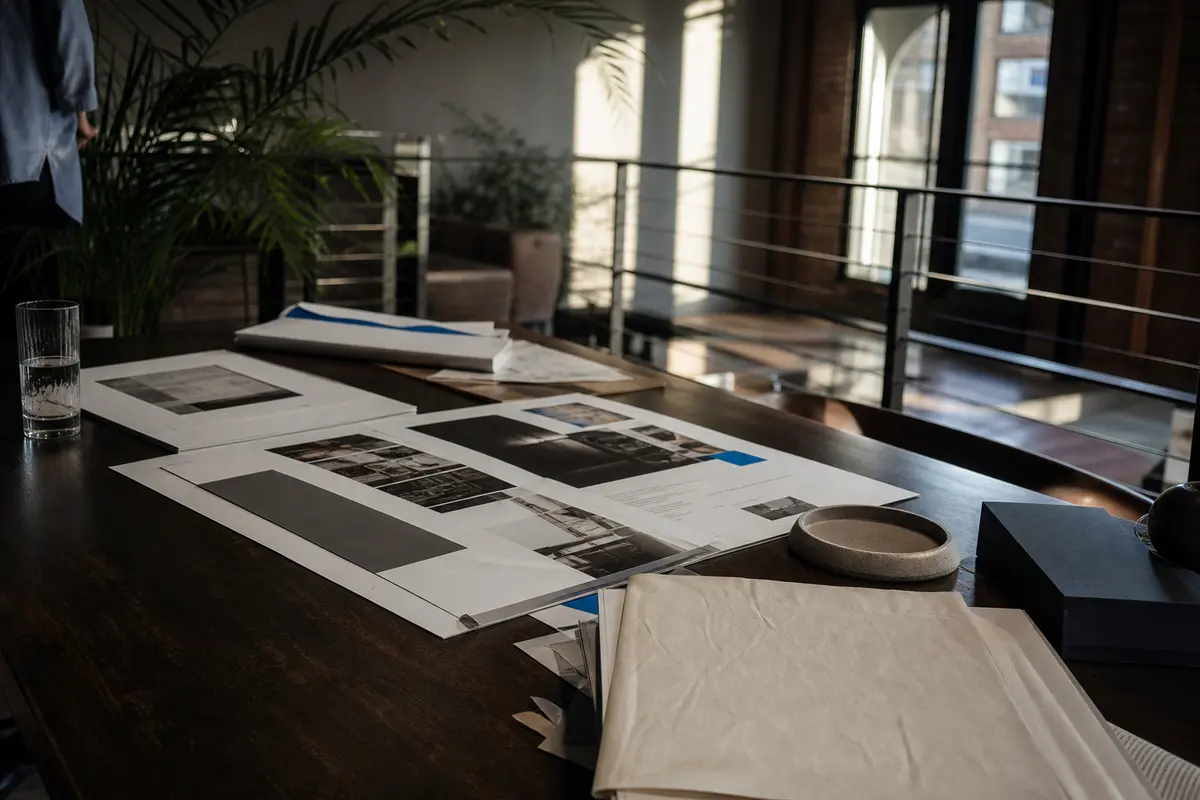 Editorial marketing planning scene for Dayton, Nevada