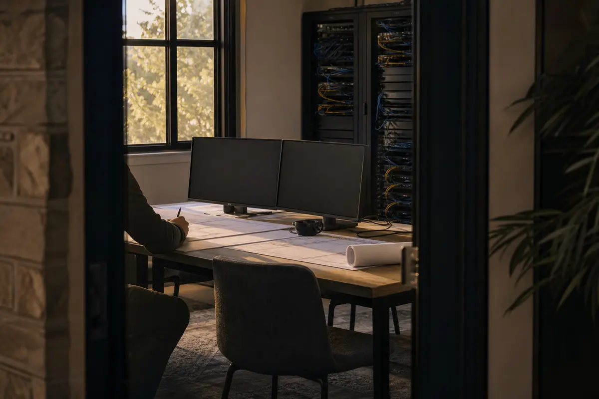 Editorial platform planning scene for Dedicated Hosting in Fernley, Nevada