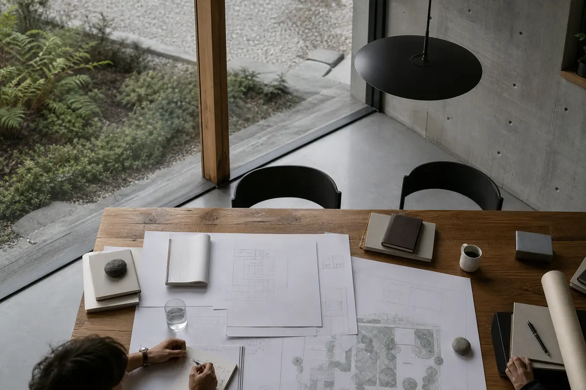 Editorial platform planning scene for Custom Software in Wolfeboro, New Hampshire