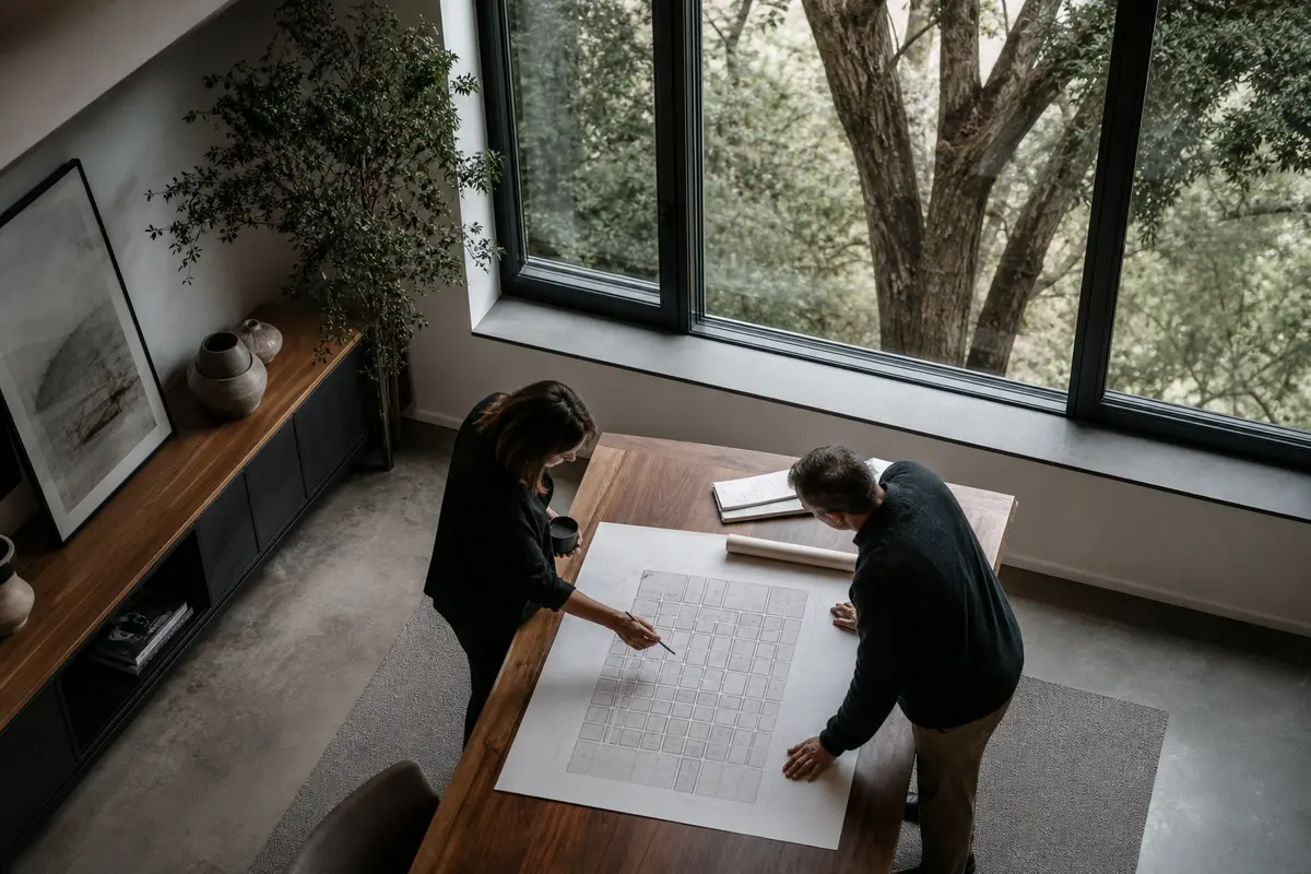 Editorial marketing planning scene for Programmatic SEO in Littleton, New Hampshire