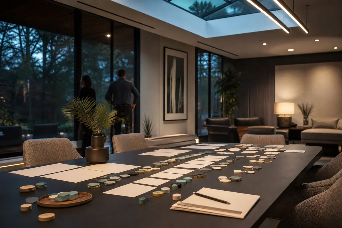 Editorial platform planning scene for Custom Software in Auburn, New Hampshire