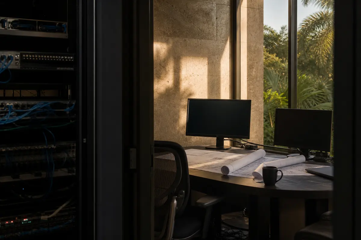 Editorial platform planning scene for Dedicated Hosting in Durham, New Hampshire