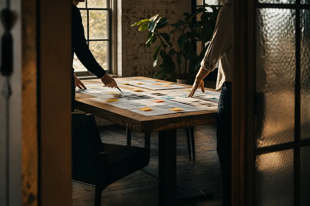 Editorial marketing planning scene for East Merrimack, New Hampshire