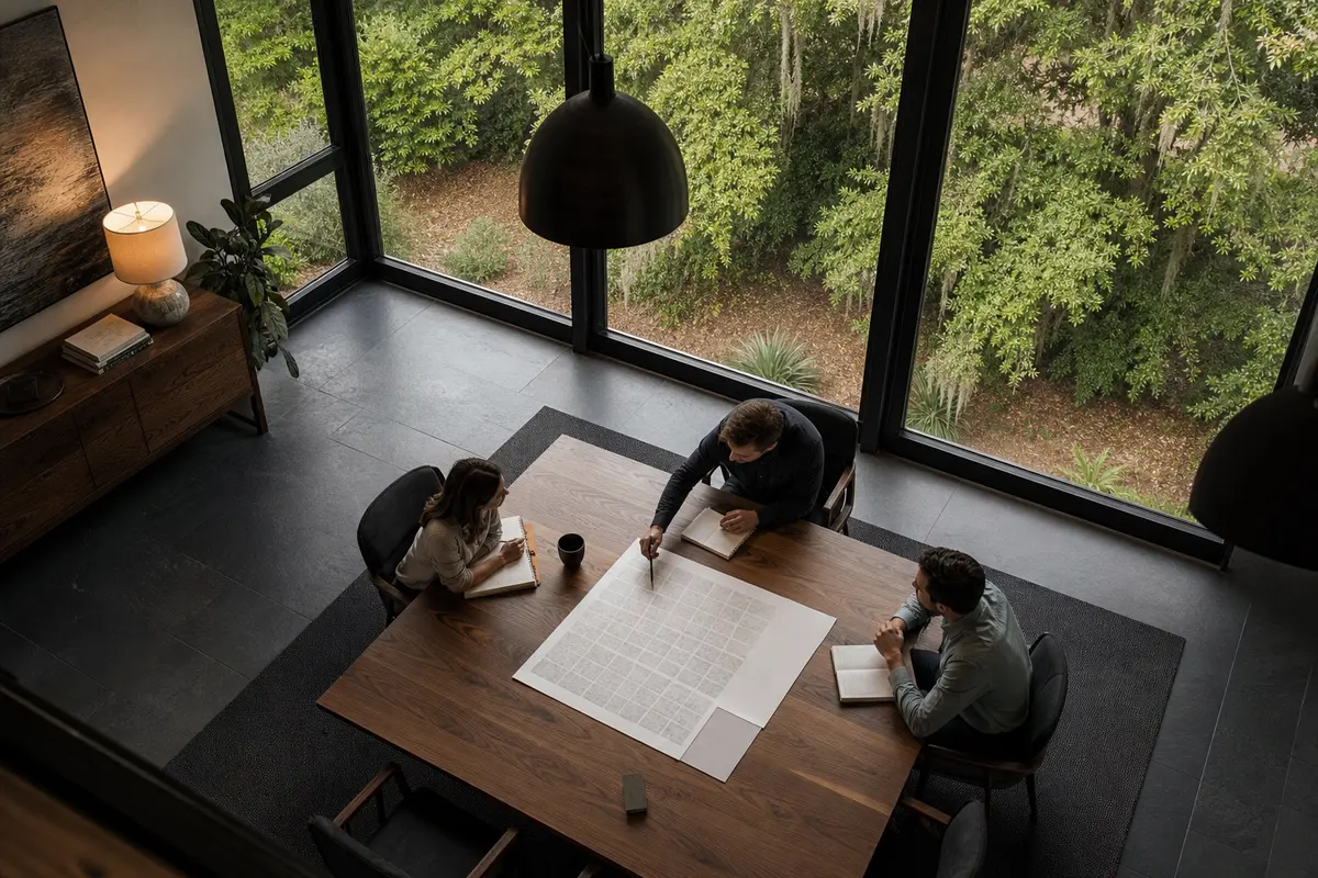Editorial marketing planning scene for Reputation & Reviews in Rochester, New Hampshire