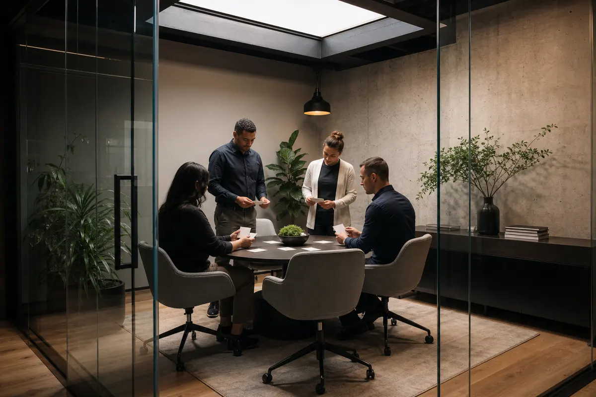 Editorial intake planning scene for Automation in Teaneck, New Jersey