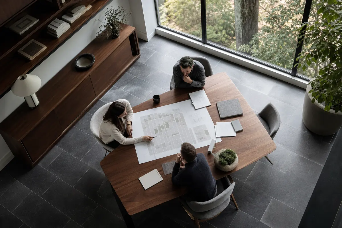 Editorial marketing planning scene for Legal News in Eastampton, New Jersey