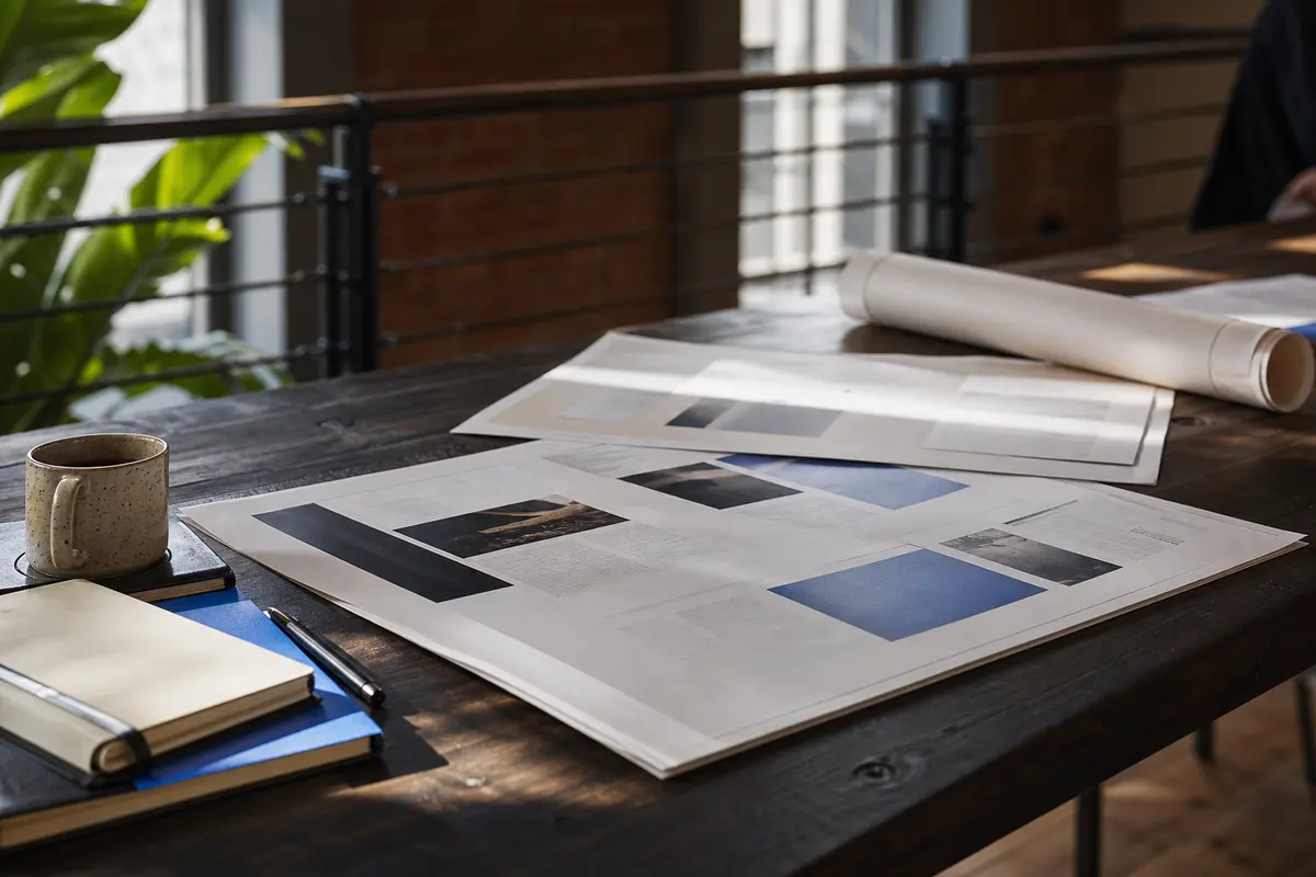 Editorial marketing planning scene for Florence, New Jersey