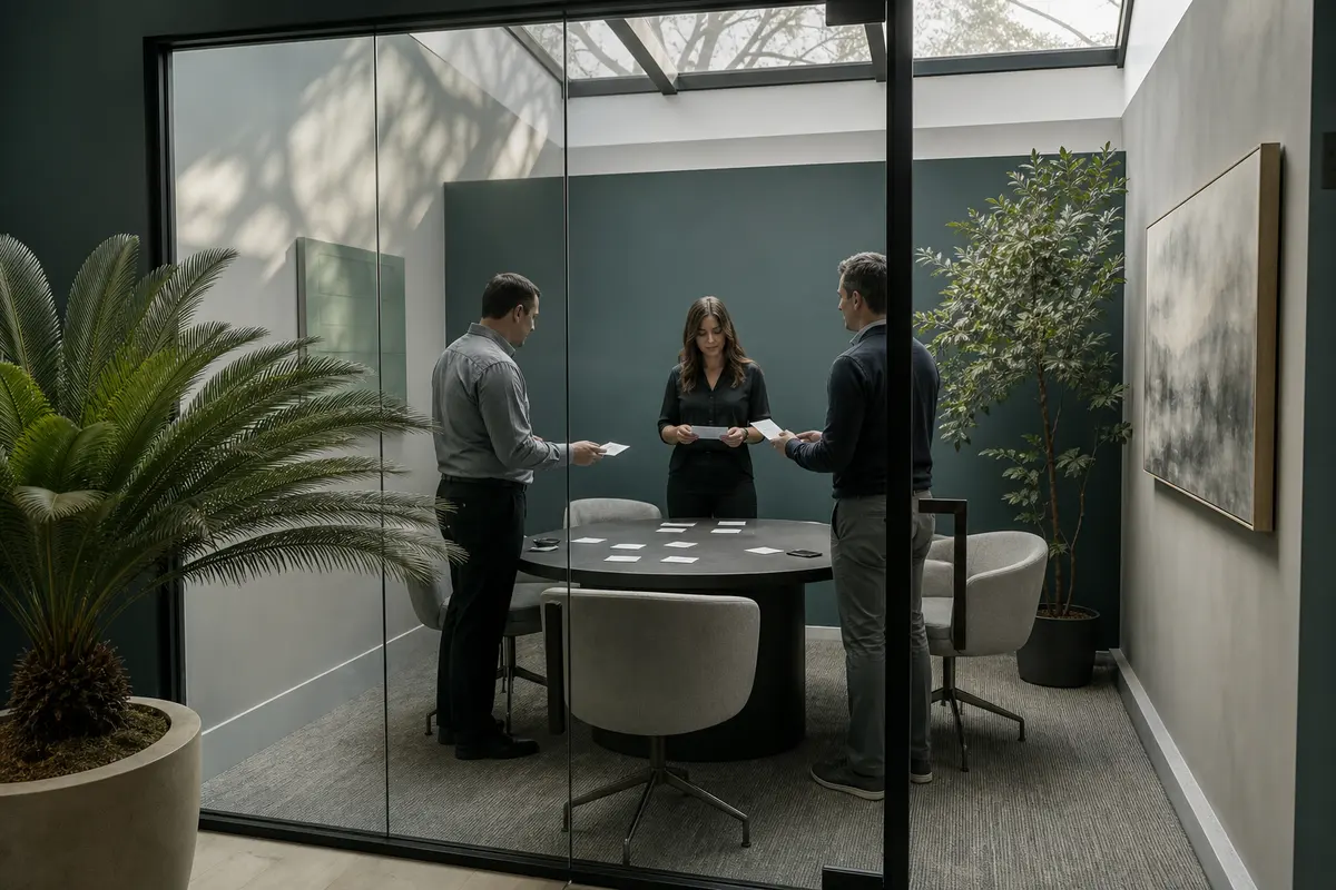 Editorial intake planning scene for Automation in Maple Shade, New Jersey
