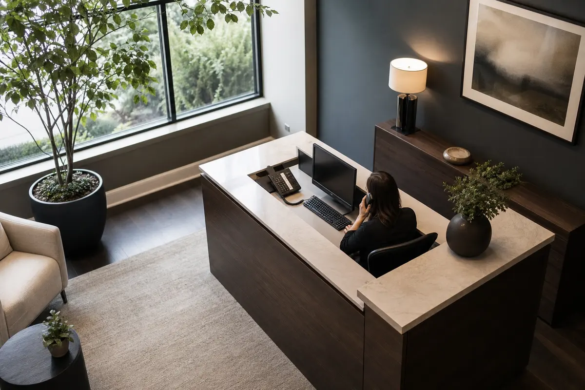Editorial intake planning scene for Automation in Medford, New Jersey