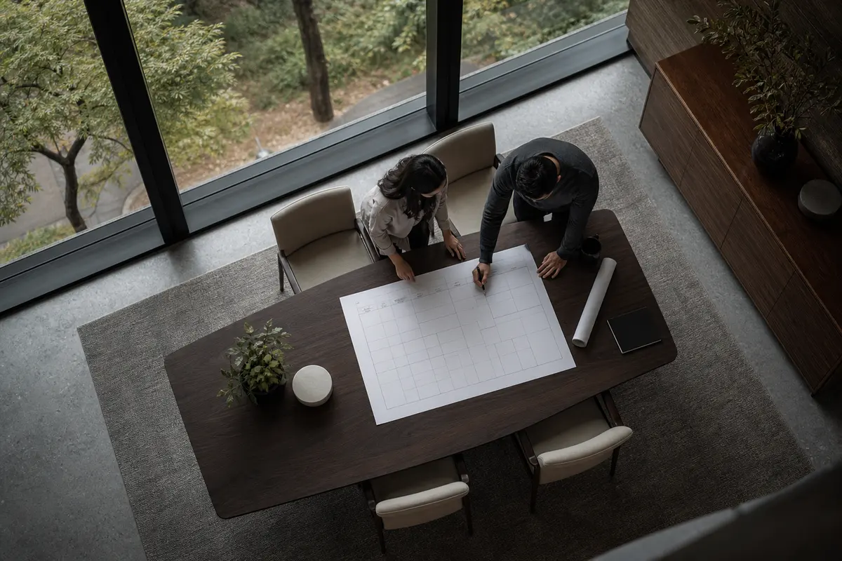 Editorial marketing planning scene for Local Service Ads in Pemberton, New Jersey