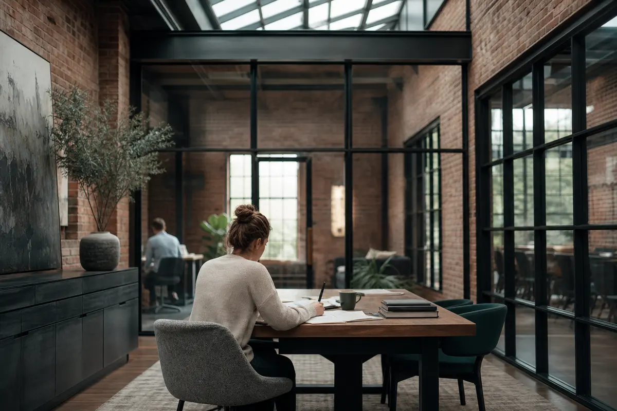 Editorial marketing planning scene for Legal News in Shamong, New Jersey