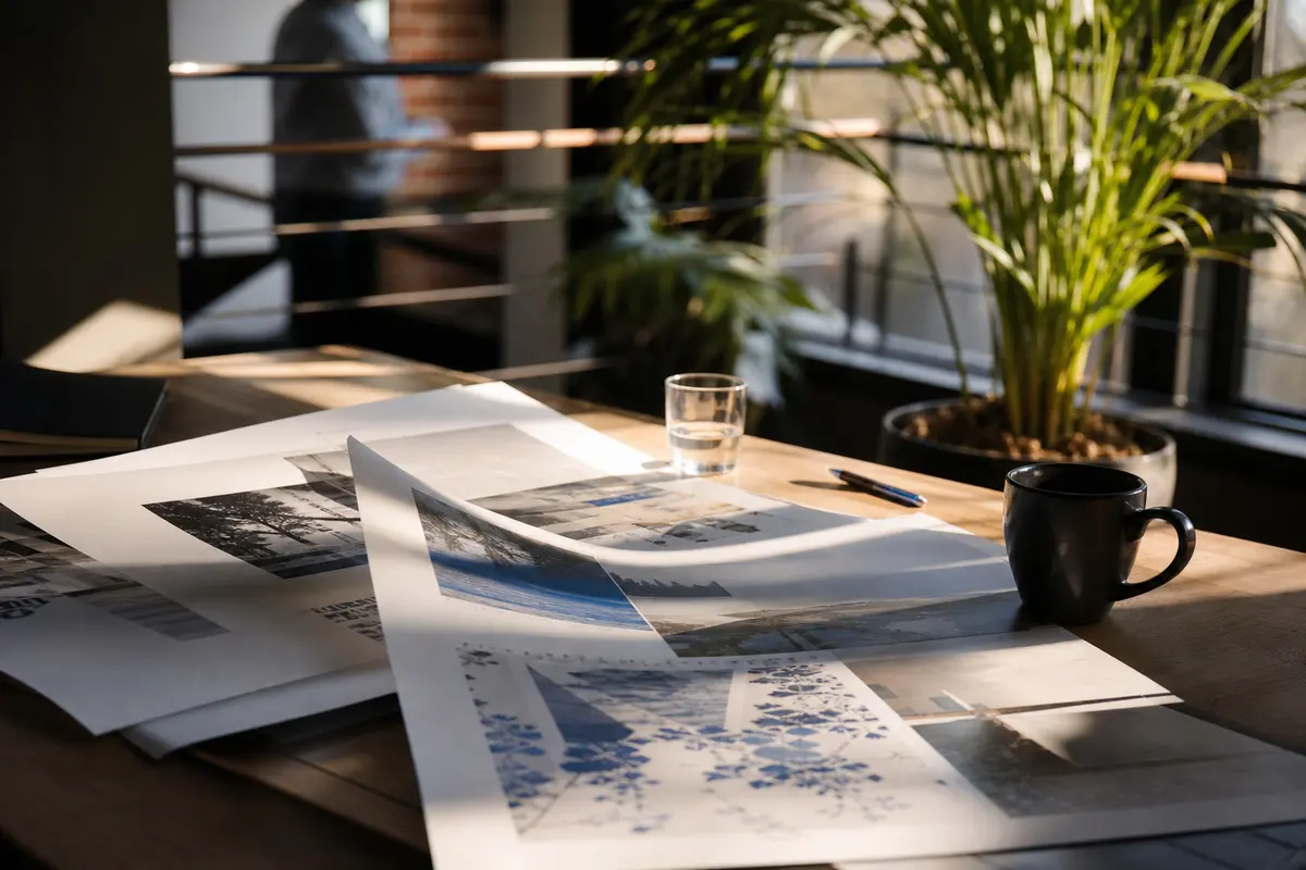 Editorial marketing planning scene for Allendale, New Jersey