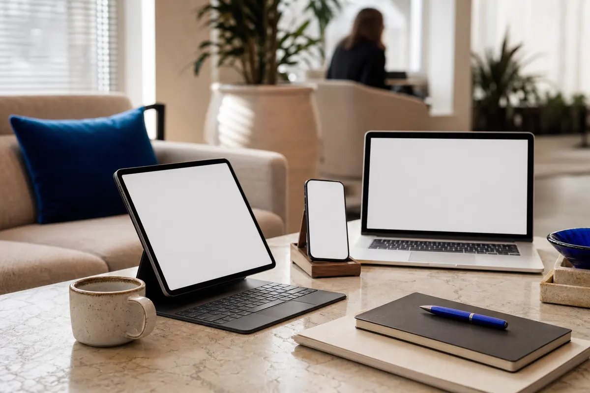 Editorial intake planning scene for AI Answering in Belleville, New Jersey