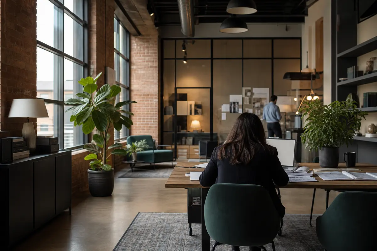 Editorial marketing planning scene for South Orange Village, New Jersey