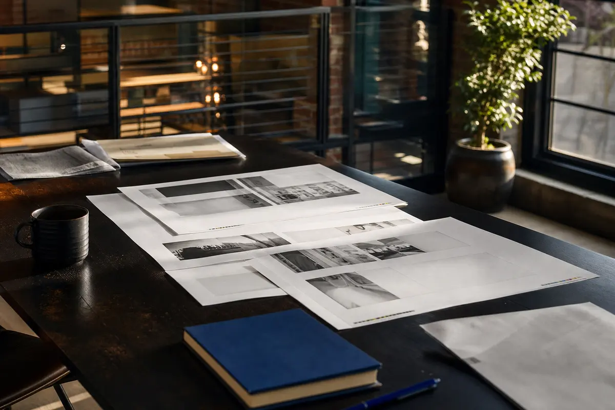 Editorial marketing planning scene for Verona, New Jersey