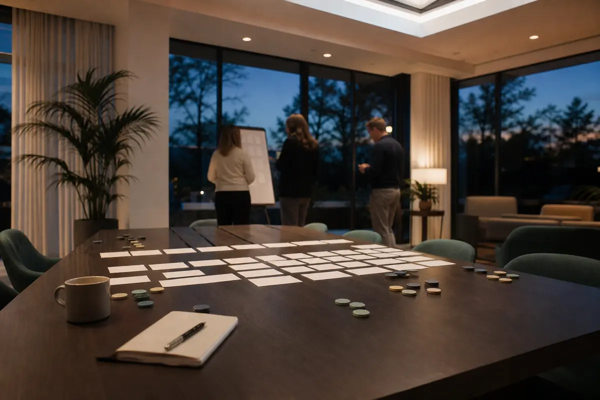 Editorial platform planning scene for Custom Software in Verona, New Jersey