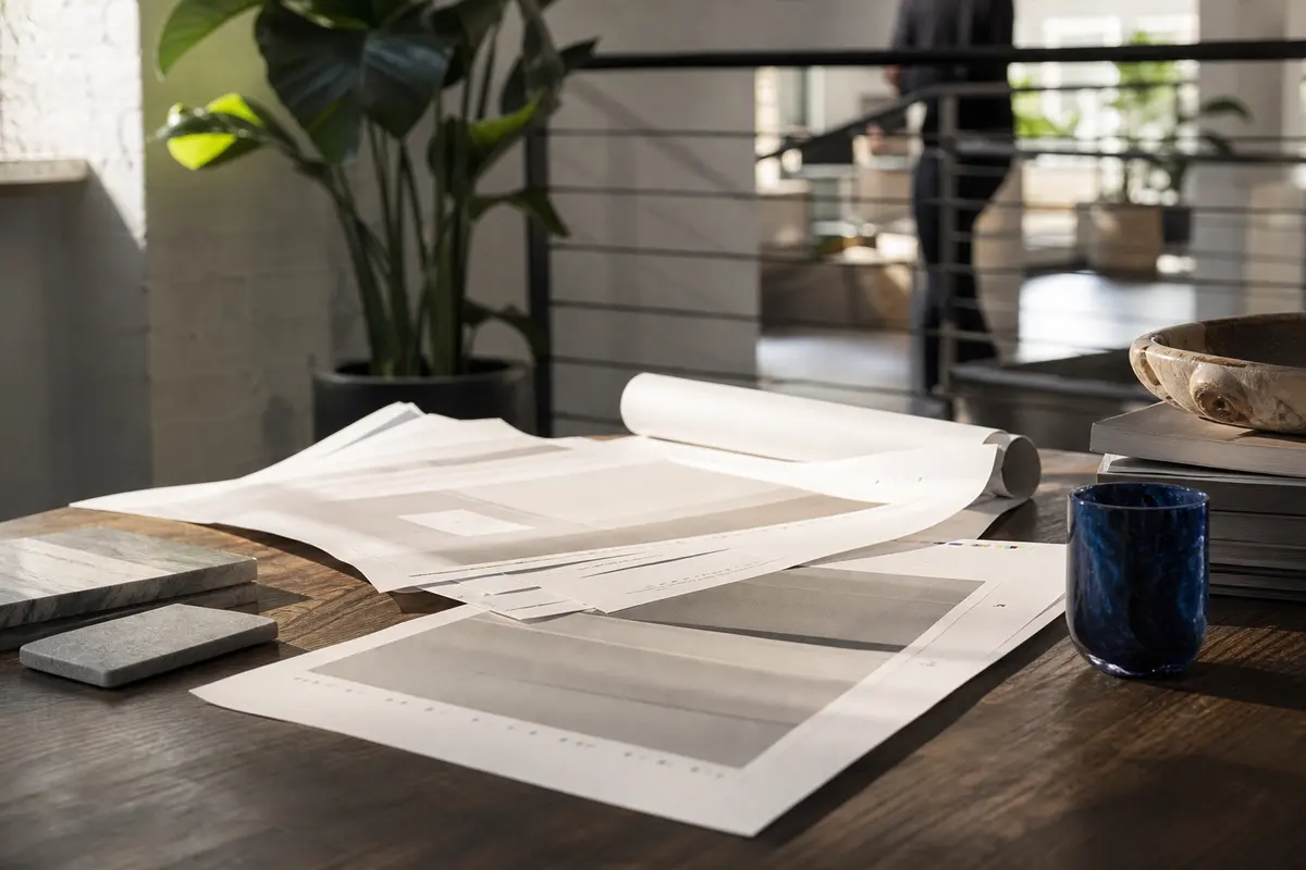 Editorial marketing planning scene for West Caldwell, New Jersey