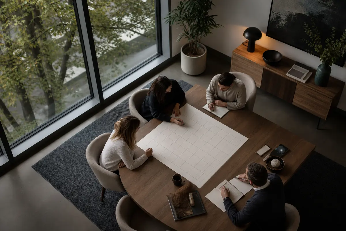 Editorial marketing planning scene for Programmatic SEO in North Bergen, New Jersey