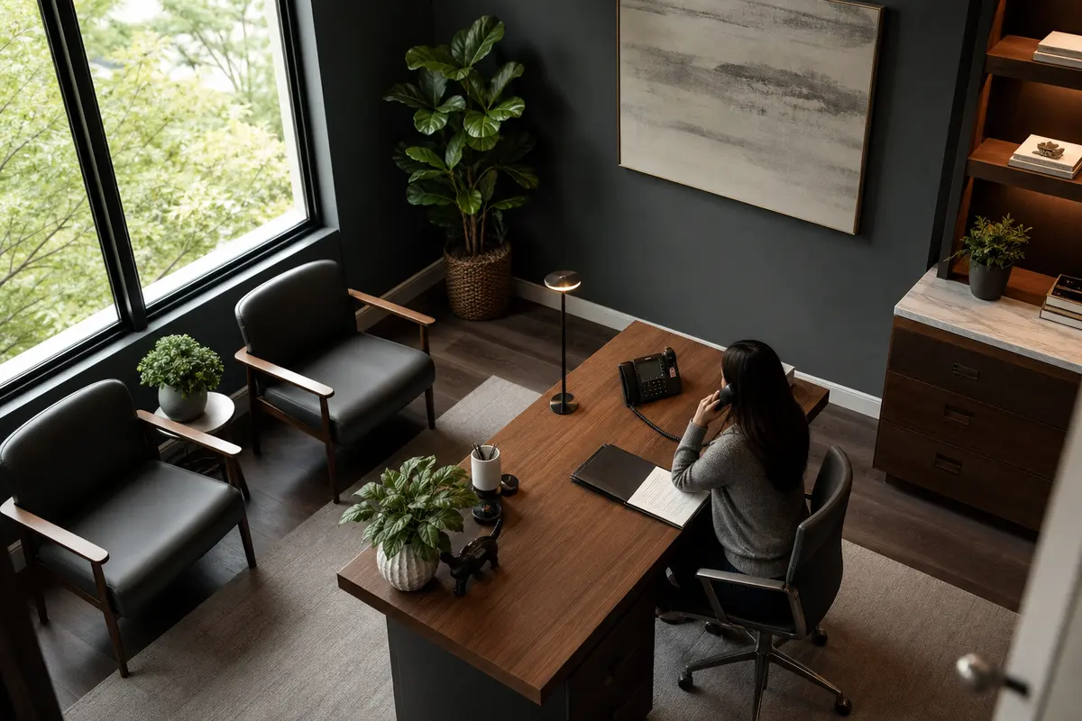 Editorial intake planning scene for Intake Coach in Aberdeen, New Jersey