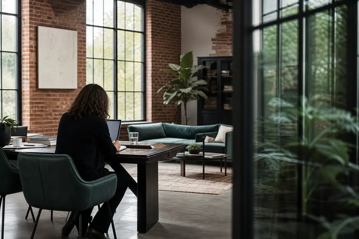 Editorial marketing planning scene for Holmdel, New Jersey