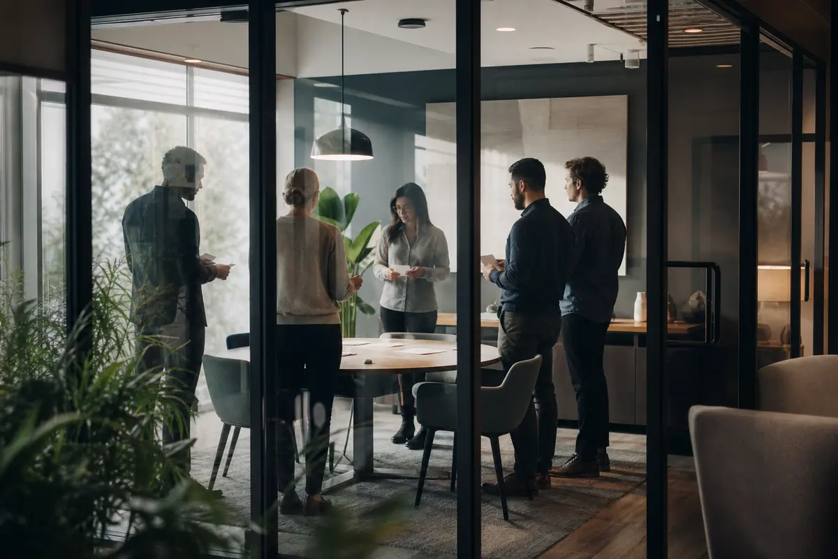 Editorial intake planning scene for Lead Attribution in Millstone, New Jersey
