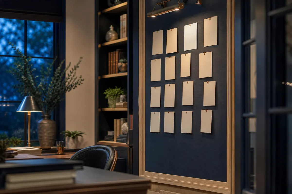 Editorial marketing planning scene for Upper Freehold, New Jersey