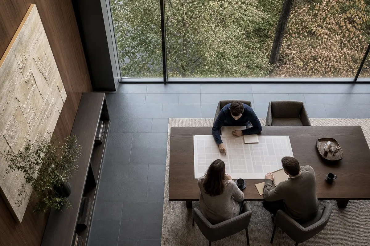 Editorial marketing planning scene for Wayne, New Jersey