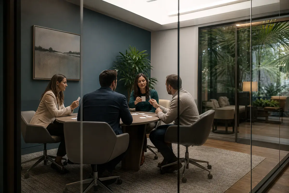 Editorial intake planning scene for Automation in Barrington, New Jersey