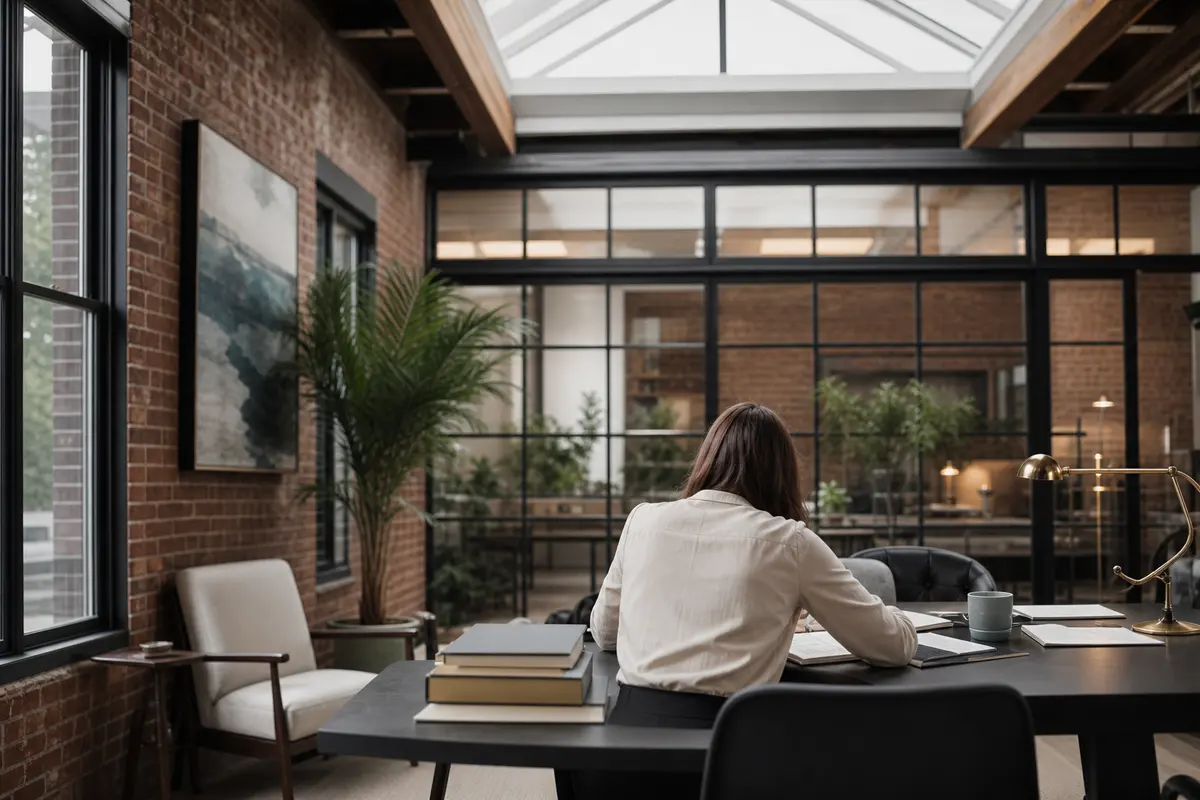 Editorial marketing planning scene for Andover, New Jersey