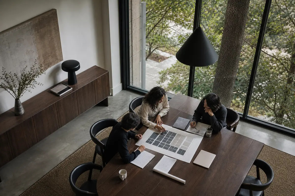 Editorial marketing planning scene for Wantage, New Jersey