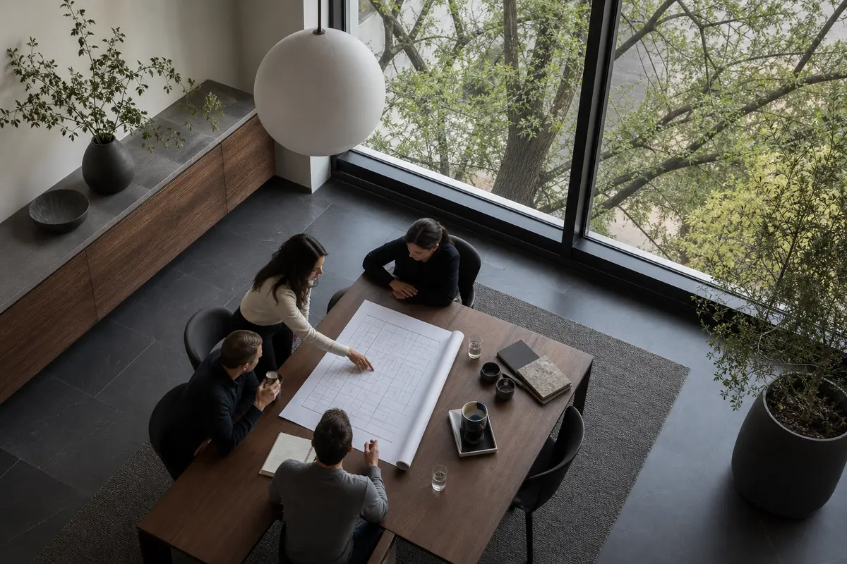 Editorial marketing planning scene for Programmatic SEO in Hillside, New Jersey