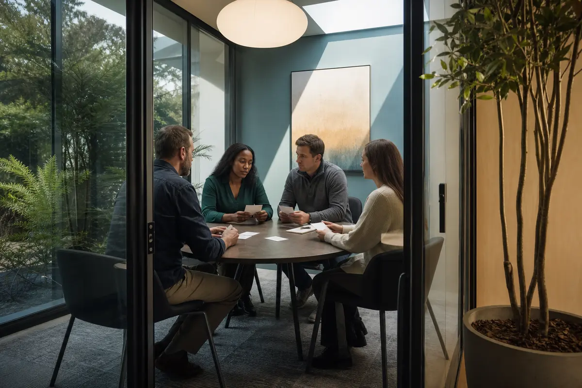 Editorial intake planning scene for Intake Coach in Lopatcong, New Jersey