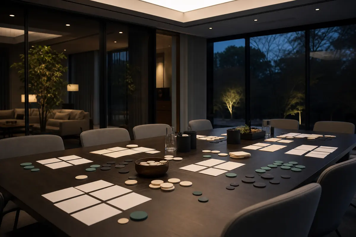Editorial platform planning scene for ROI Dashboard in Beachwood, New Jersey