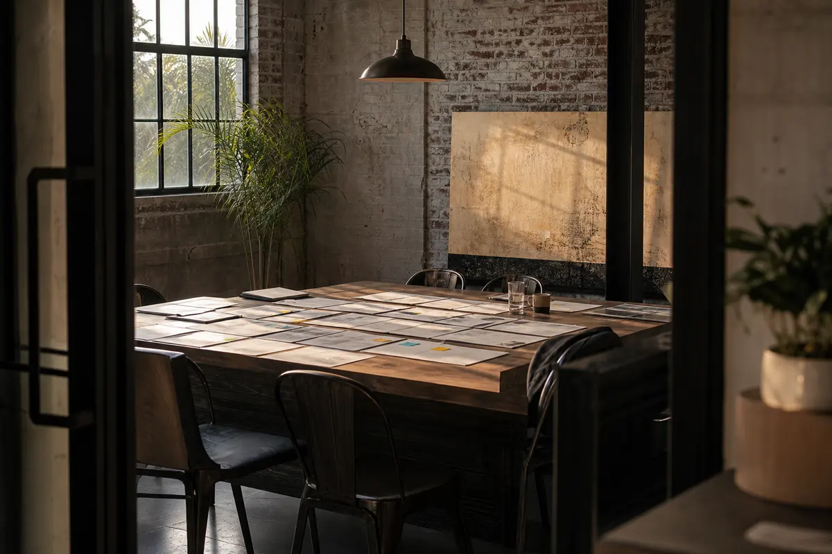 Editorial marketing planning scene for Programmatic SEO in Belmar, New Jersey