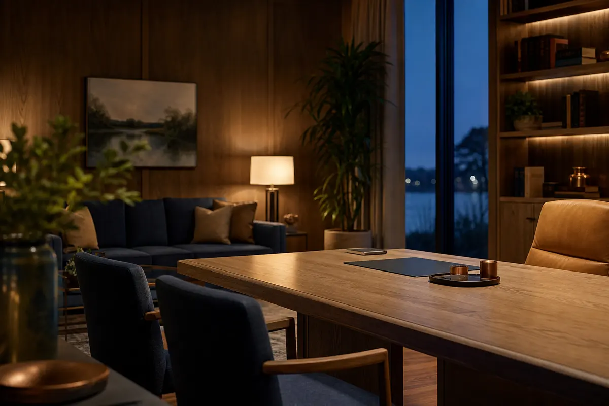 Editorial intake planning scene for Automation in Country Lake Estates, New Jersey