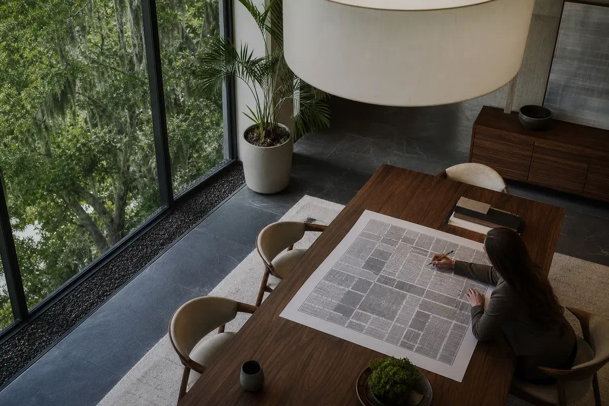 Editorial marketing planning scene for Local Service Ads in Englewood, New Jersey