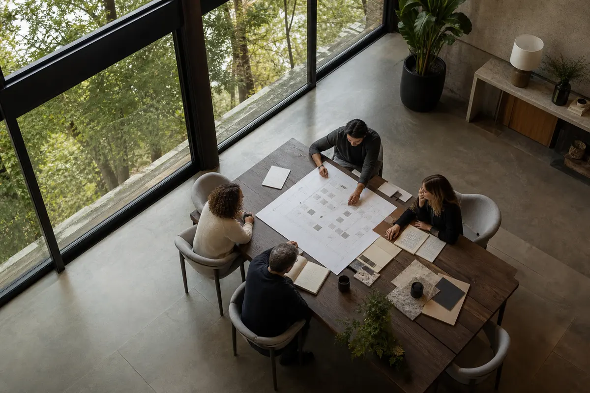 Editorial marketing planning scene for Programmatic SEO in Fords, New Jersey