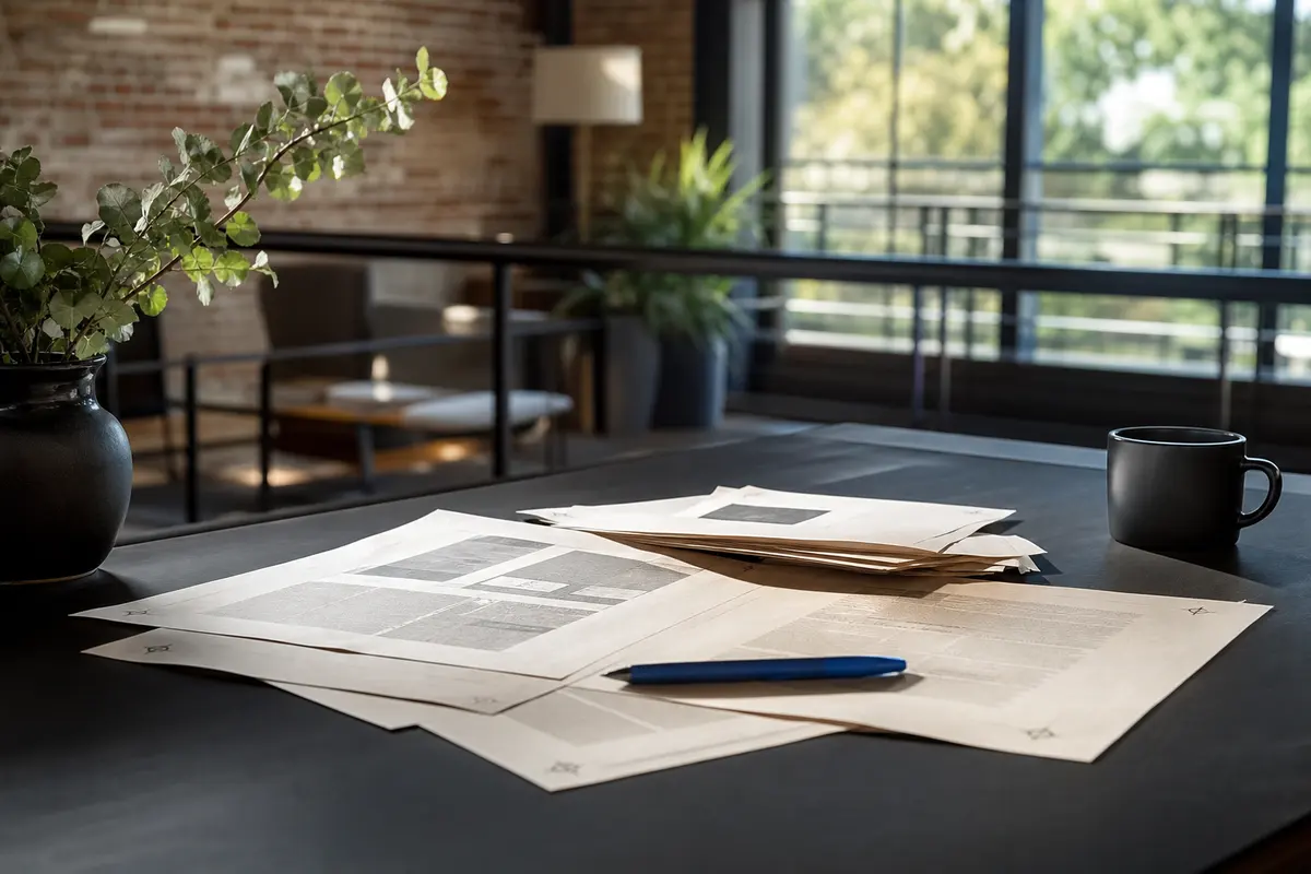 Editorial marketing planning scene for Glendora, New Jersey