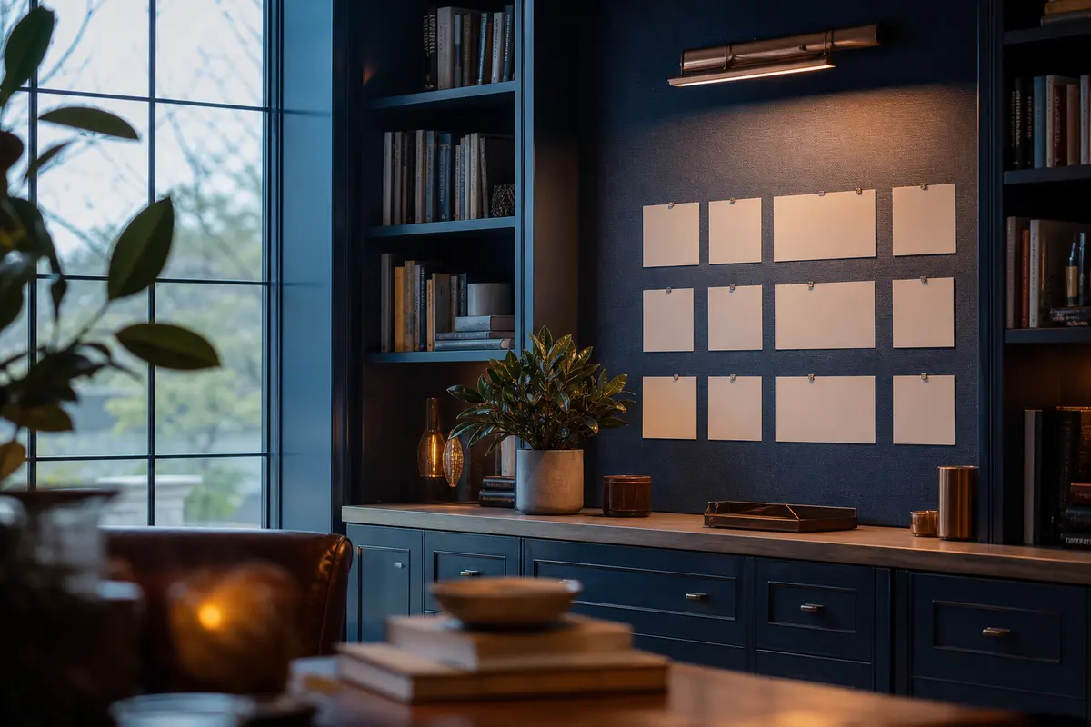 Editorial marketing planning scene for Hoboken, New Jersey