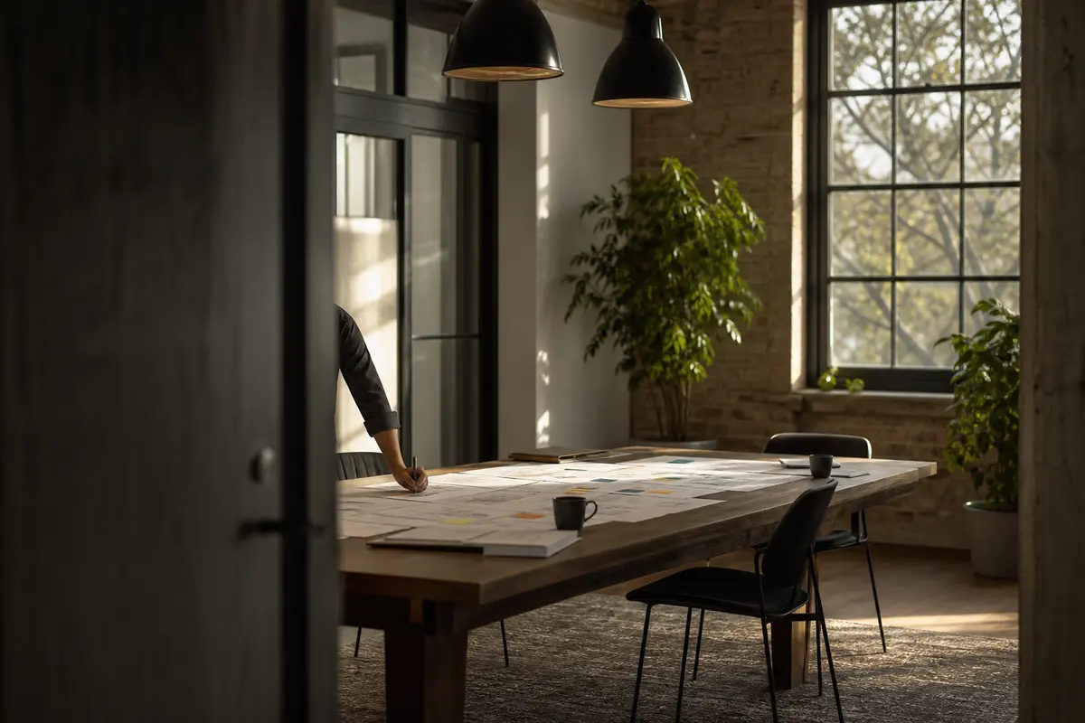 Editorial marketing planning scene for Reputation & Reviews in Kenilworth, New Jersey