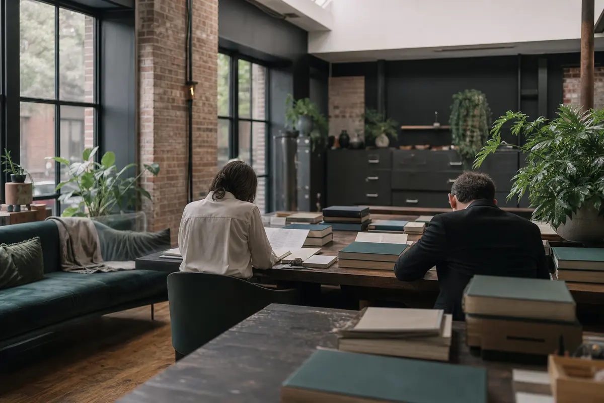 Editorial marketing planning scene for Madison Park, New Jersey