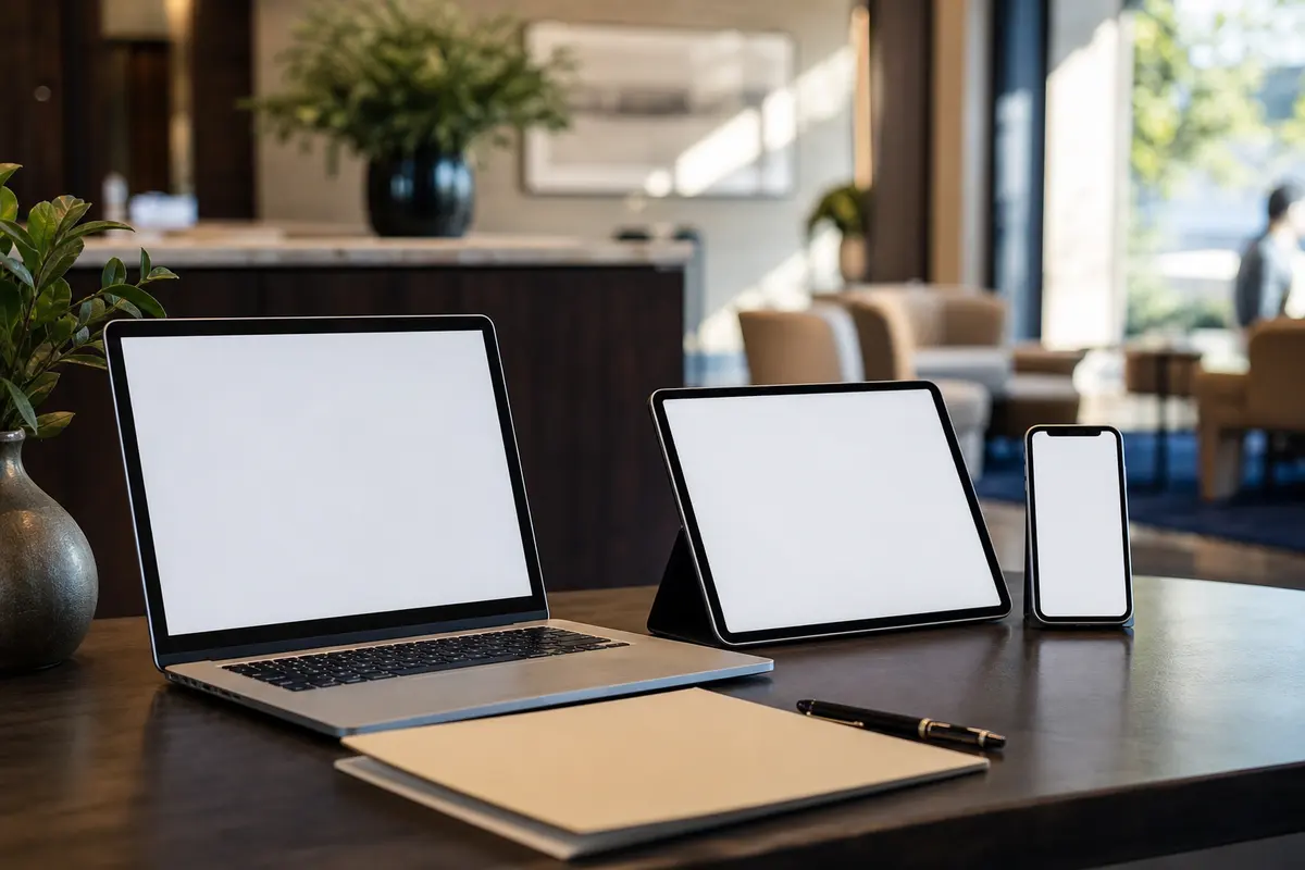 Editorial intake planning scene for AI Answering in Midland Park, New Jersey