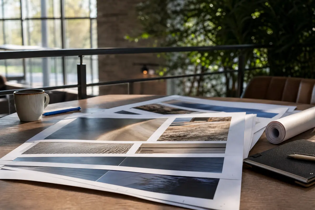 Editorial marketing planning scene for Morris Plains, New Jersey