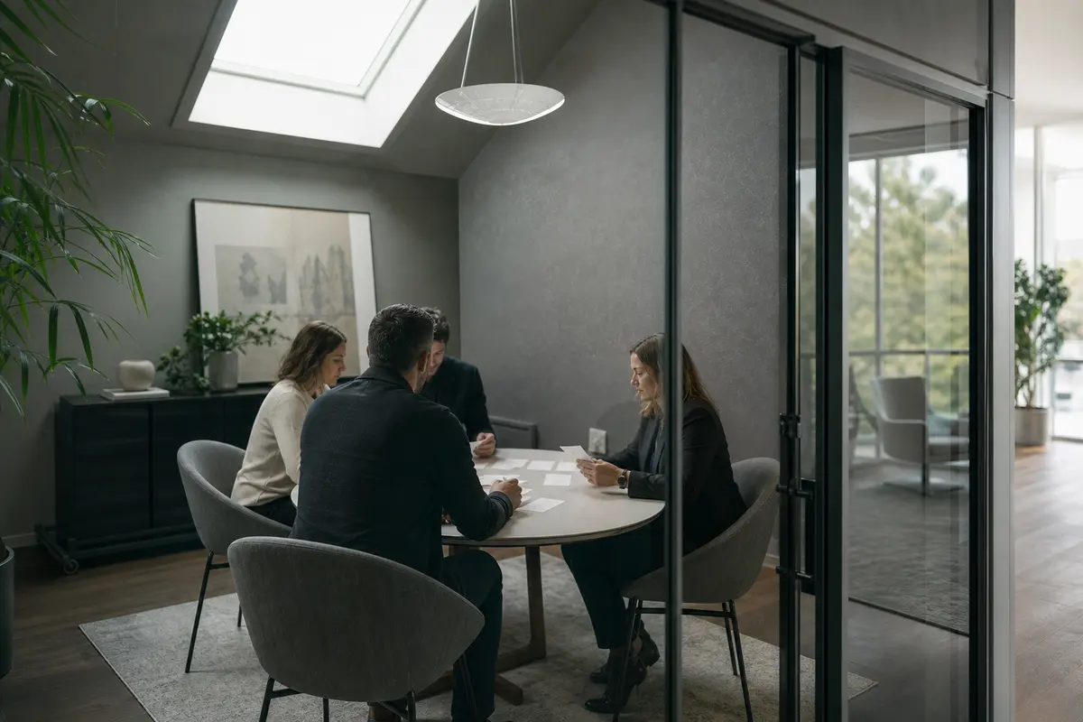 Editorial intake planning scene for Automation in Mountainside, New Jersey