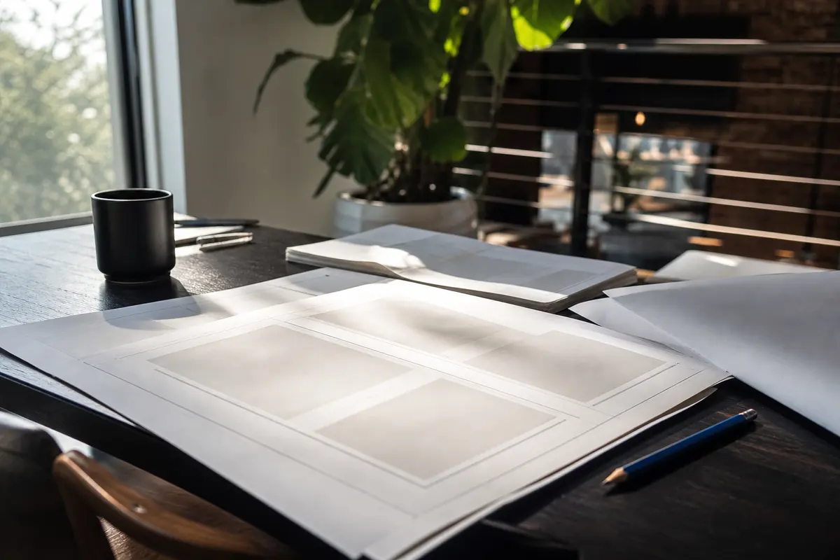 Editorial marketing planning scene for North Caldwell, New Jersey