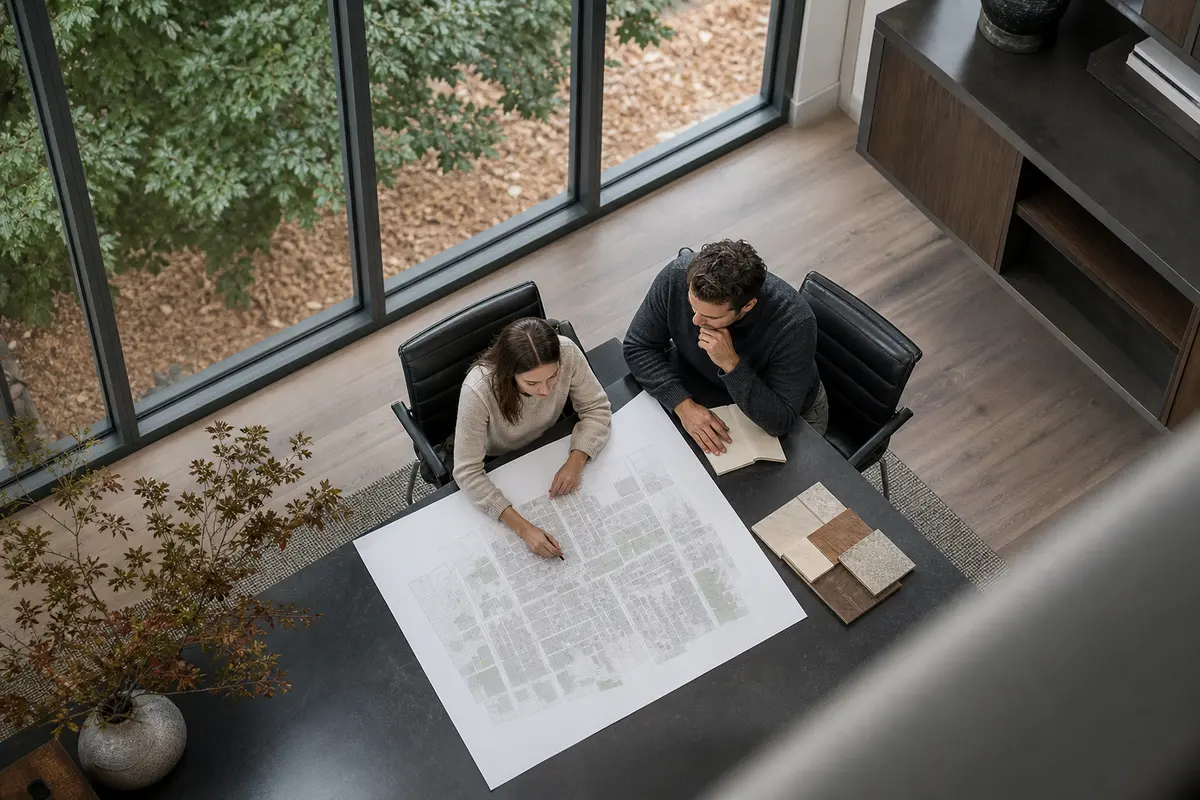 Editorial marketing planning scene for Oakland, New Jersey