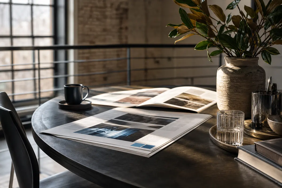 Editorial marketing planning scene for Palmyra, New Jersey
