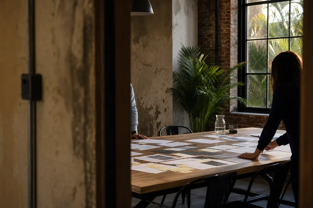 Editorial marketing planning scene for Legal News in Pine Hill, New Jersey