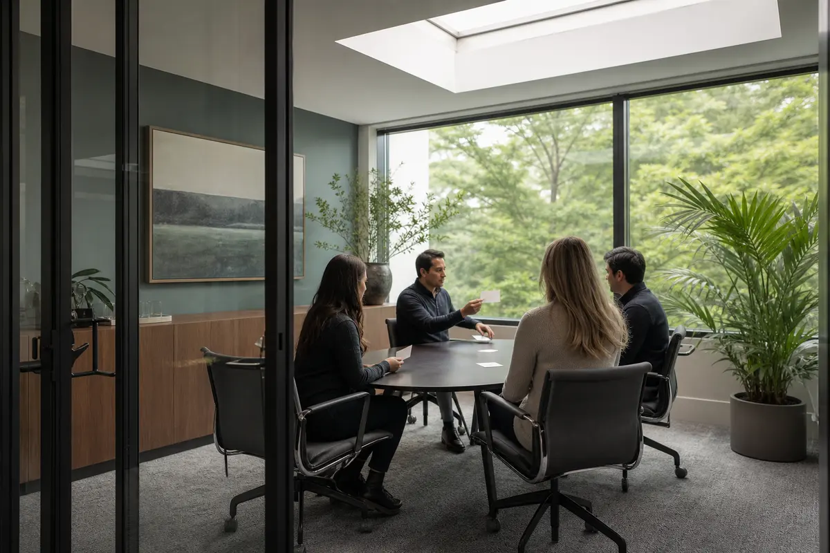 Editorial intake planning scene for Automation in Princeton Meadows, New Jersey
