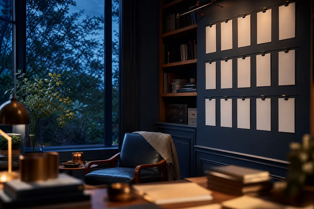 Editorial marketing planning scene for Ridgewood, New Jersey